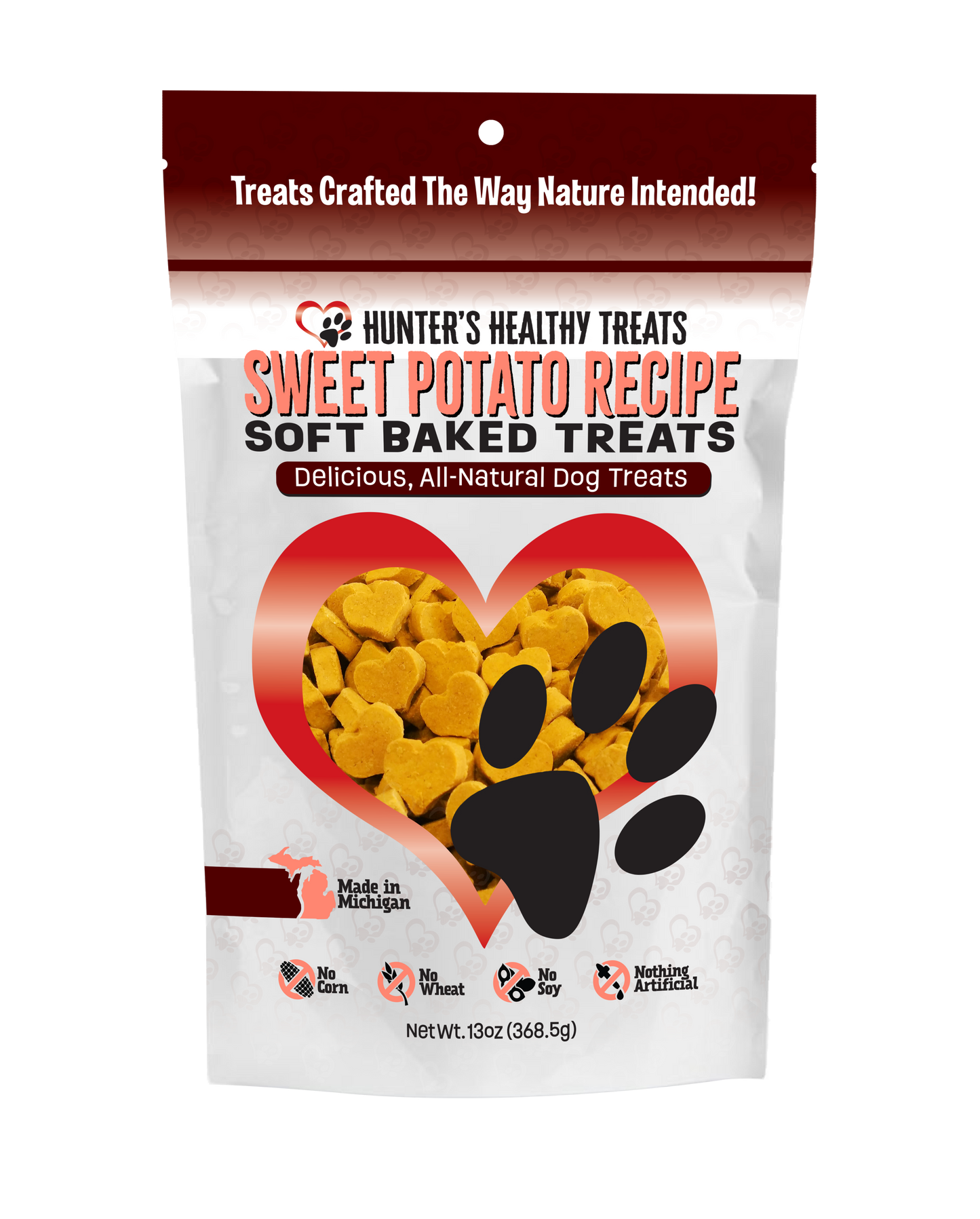 Hearts - Sweet Potato