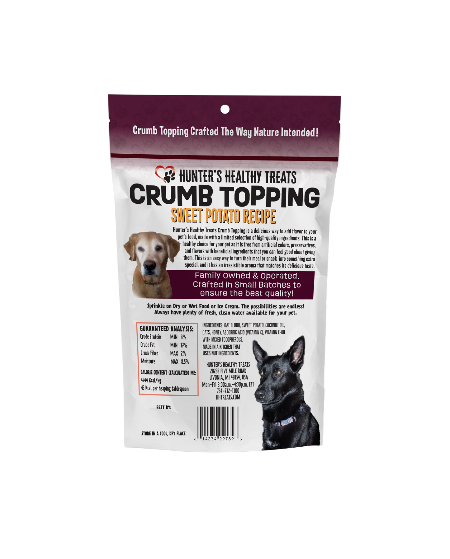 Crumb Topping - Sweet Potato