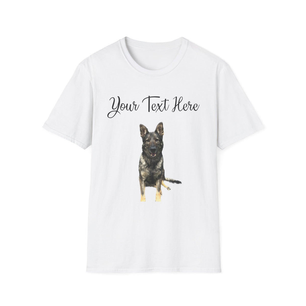 Custom Photo and Text Tee
