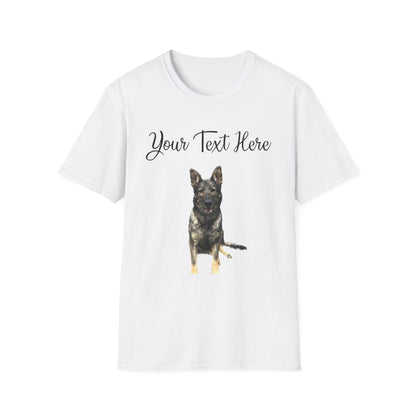 Custom Photo and Text Tee