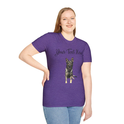 Custom Photo and Text Tee