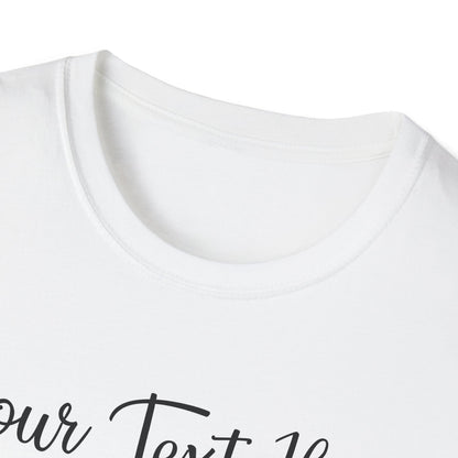 Custom Photo and Text Tee