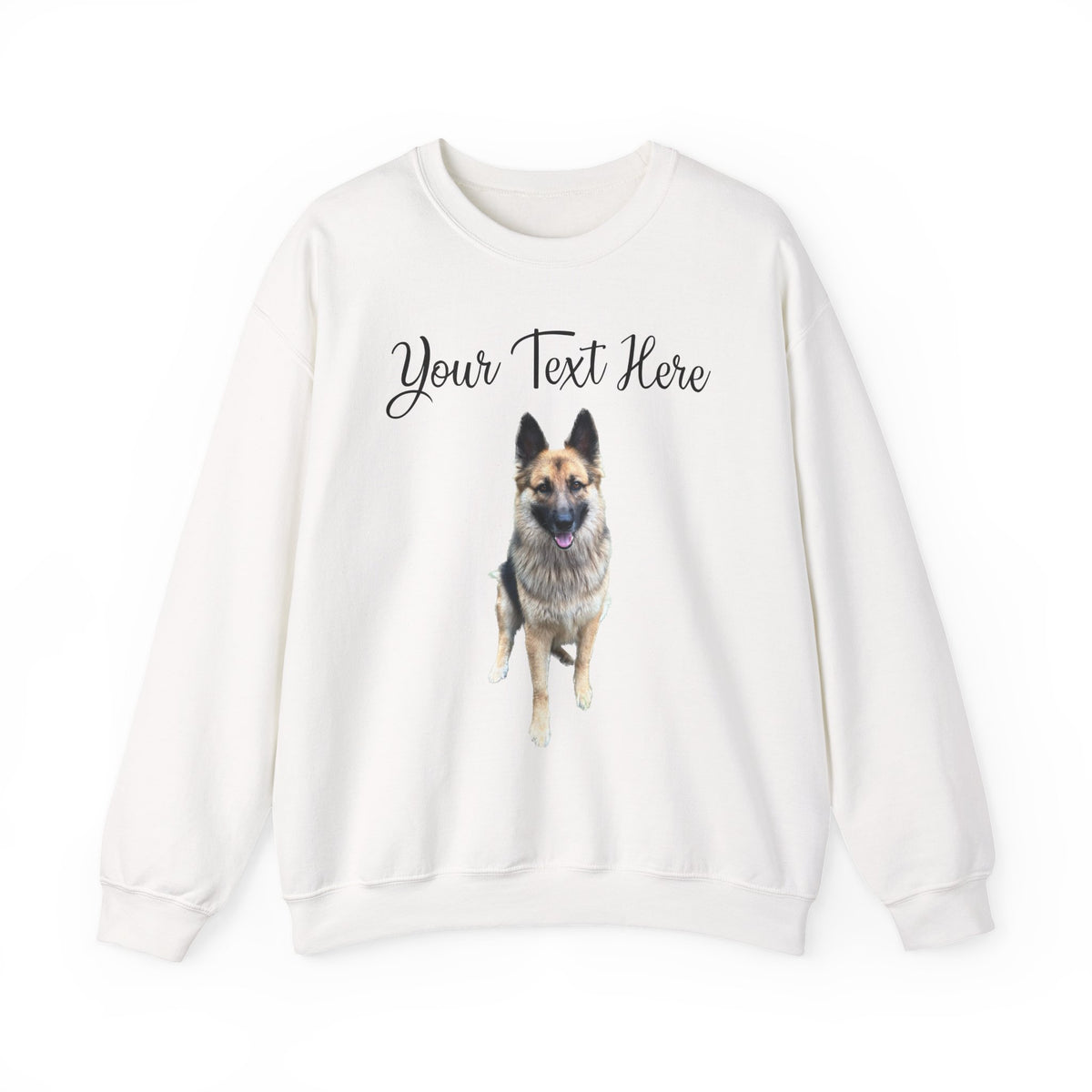 Custom Photo and Text Crewneck