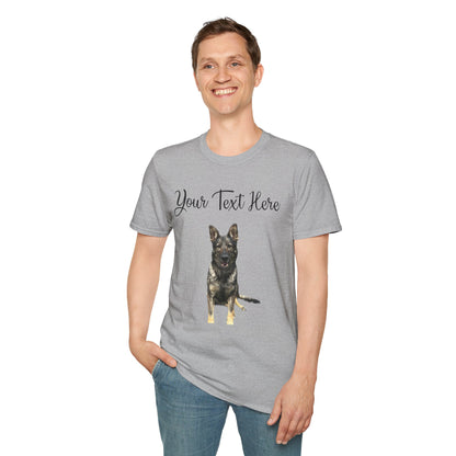 Custom Photo and Text Tee