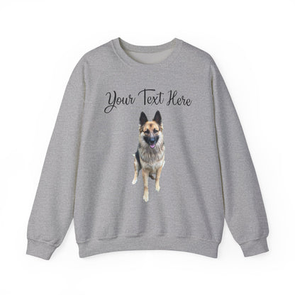 Custom Photo and Text Crewneck