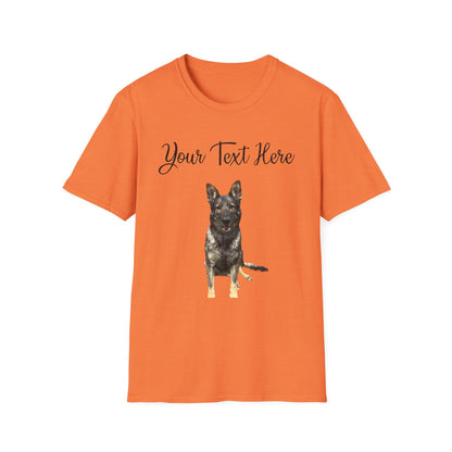 Custom Photo and Text Tee