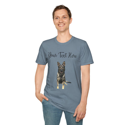 Custom Photo and Text Tee