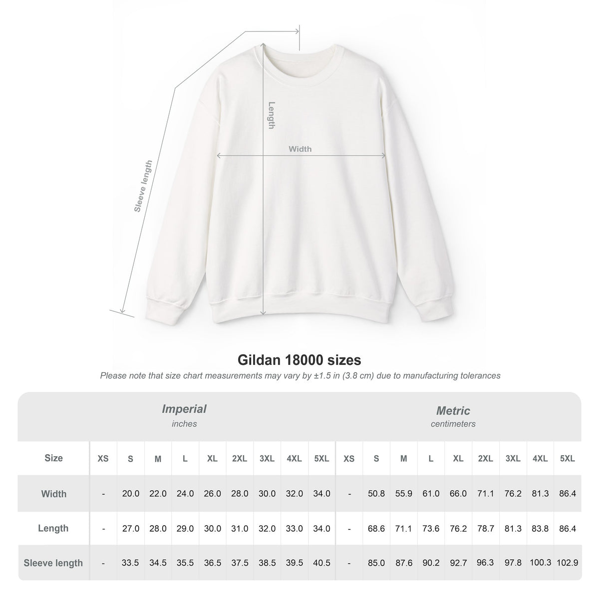 Custom Photo and Text Crewneck