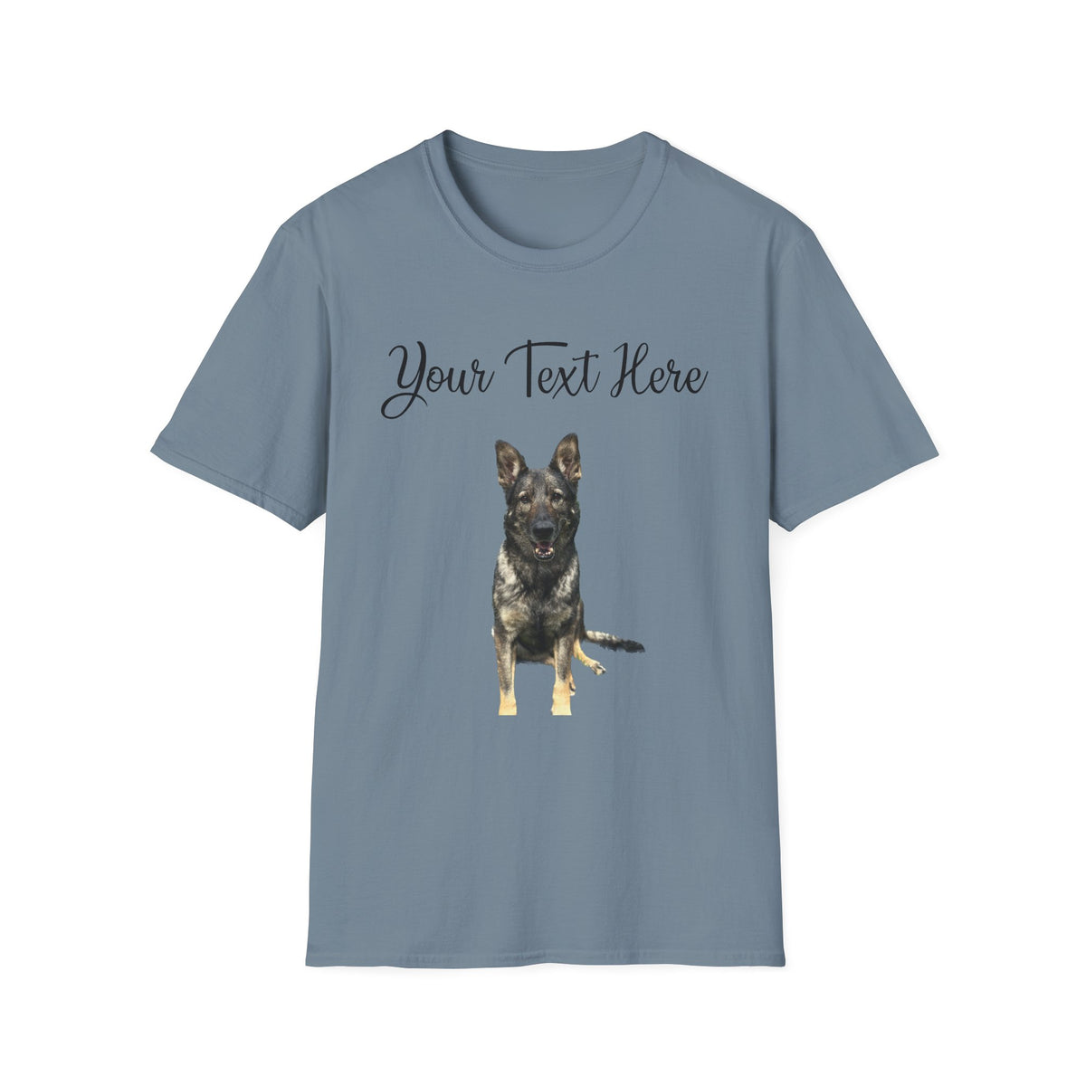 Custom Photo and Text Tee