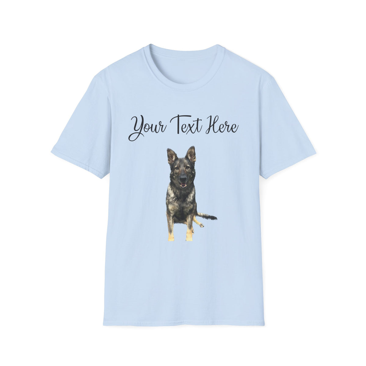 Custom Photo and Text Tee
