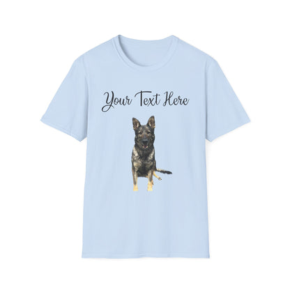 Custom Photo and Text Tee
