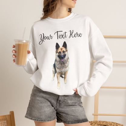 Custom Photo and Text Crewneck