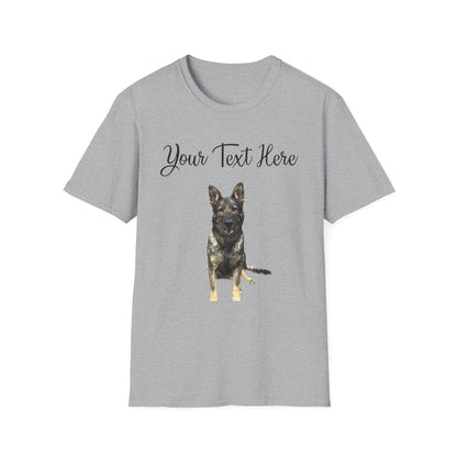 Custom Photo and Text Tee