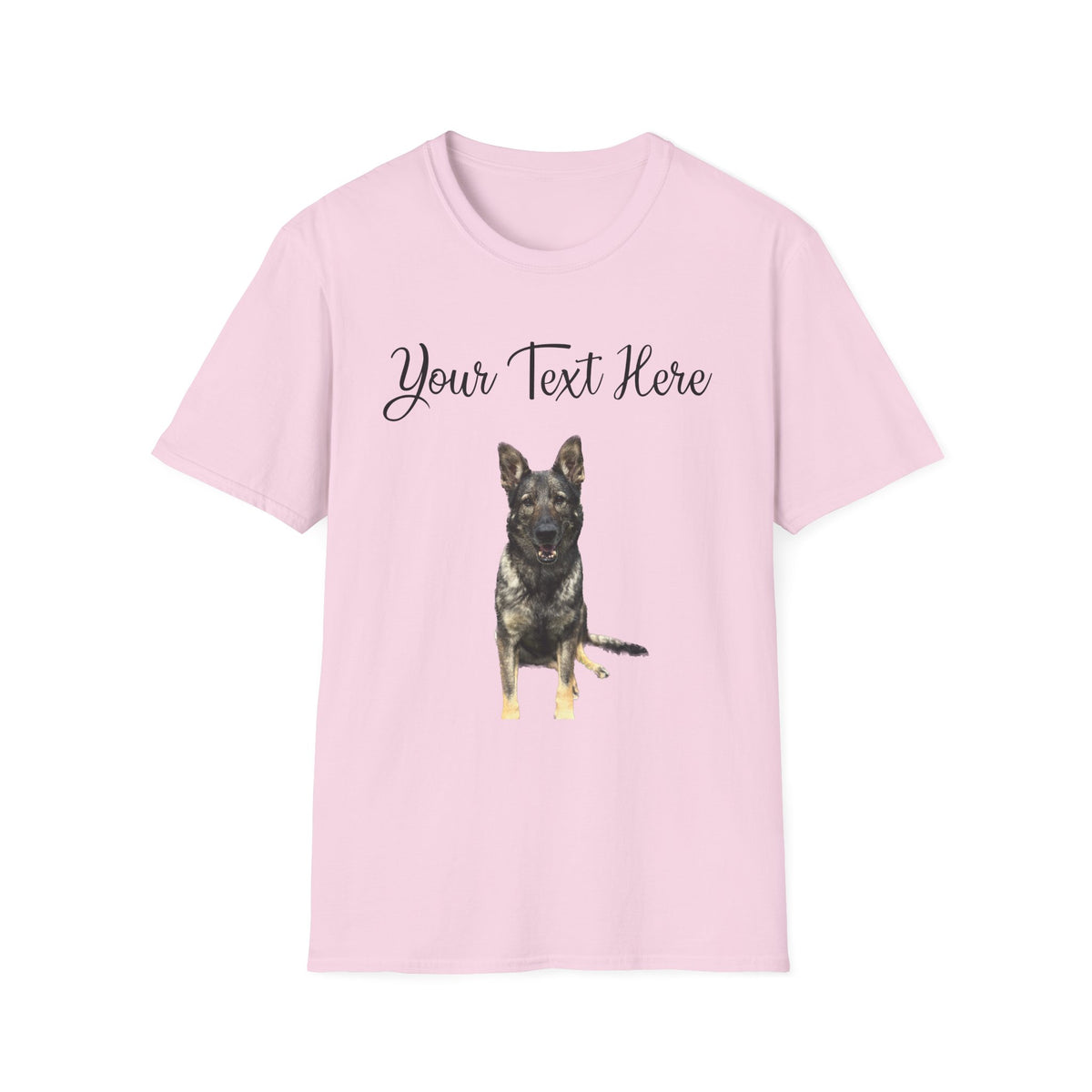 Custom Photo and Text Tee
