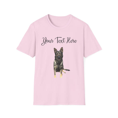 Custom Photo and Text Tee