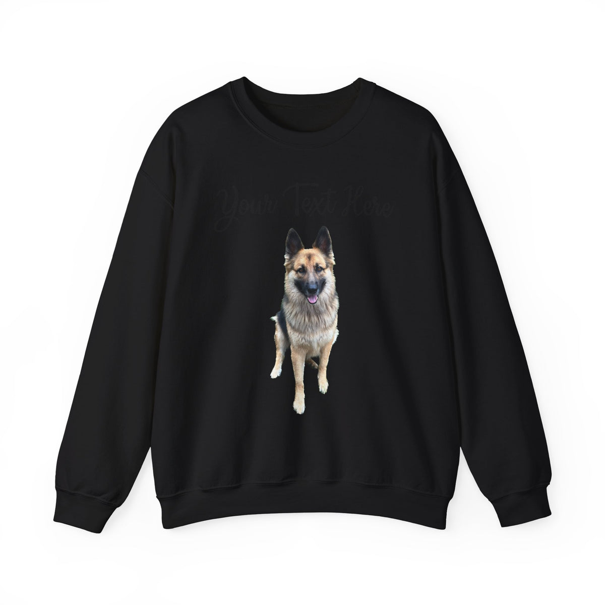 Custom Photo and Text Crewneck