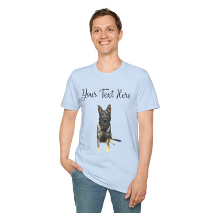 Custom Photo and Text Tee
