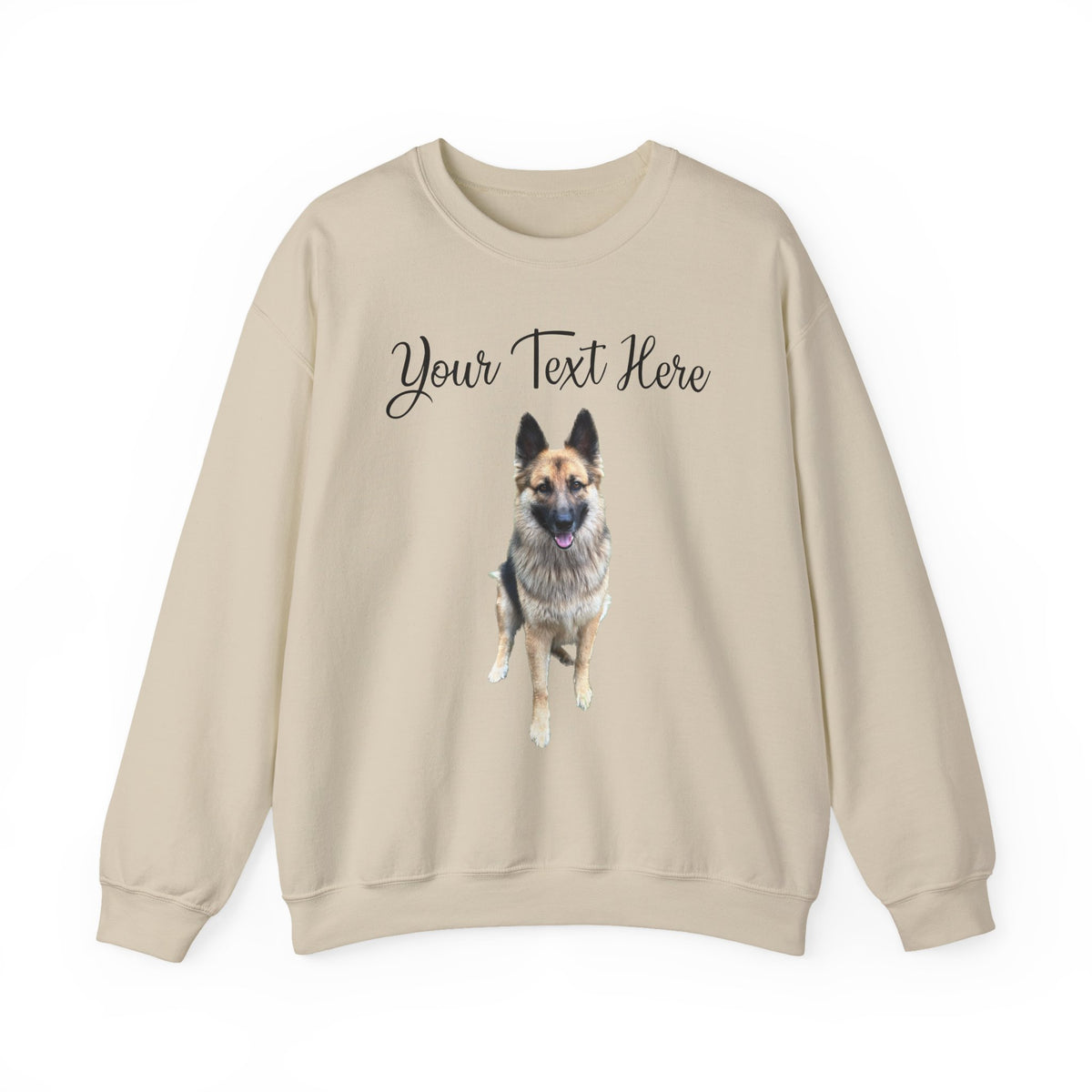 Custom Photo and Text Crewneck