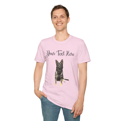 Custom Photo and Text Tee