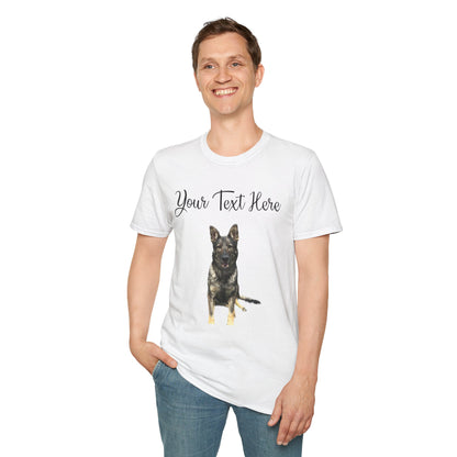 Custom Photo and Text Tee