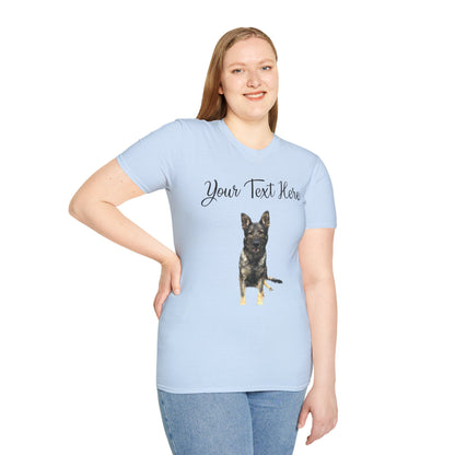 Custom Photo and Text Tee