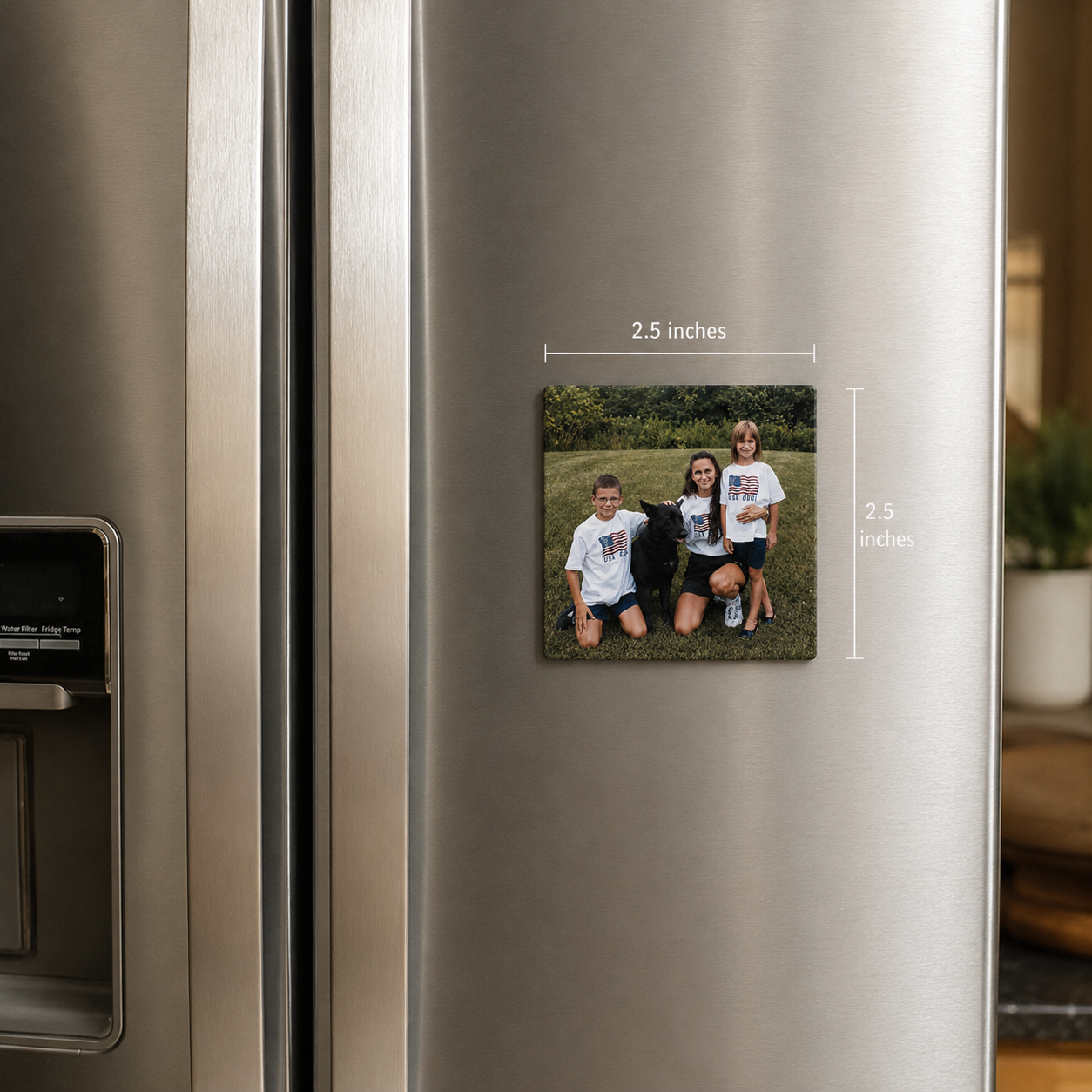 Custom Photo Magnet